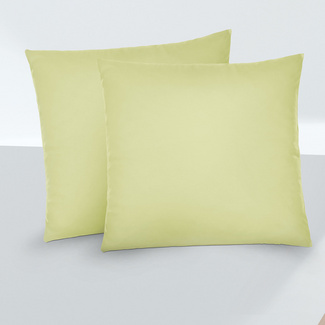 biberna Feinjersey-Kopfkissenbezug Doppelpack pistaziengrün, 2x 40x40 cm biberna Feinjersey-Kopfkissenbezug Doppelpack pistaziengrün, 2x 40x40 cm