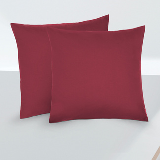 biberna Feinjersey-Kopfkissenbezug Doppelpack rost, 2x 80x80 cm biberna Feinjersey-Kopfkissenbezug Doppelpack rost, 2x 80x80 cm