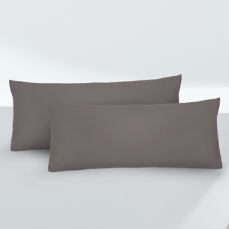 biberna Feinjersey-Kopfkissenbezug Doppelpack silber/grau, 2x 40x80 cm biberna Feinjersey-Kopfkissenbezug Doppelpack silber/grau, 2x 40x80 cm