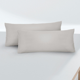 biberna Feinjersey-Kopfkissenbezug Doppelpack sturmgrau, 2x 40x80 cm biberna Feinjersey-Kopfkissenbezug Doppelpack sturmgrau, 2x 40x80 cm