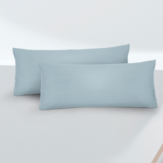 biberna Feinjersey-Kopfkissenbezug Doppelpack taubenblau, 2x 40x80 cm biberna Feinjersey-Kopfkissenbezug Doppelpack taubenblau, 2x 40x80 cm