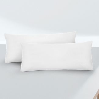 biberna Feinjersey-Kopfkissenbezug Doppelpack weiss, 2x 40x60 cm biberna Feinjersey-Kopfkissenbezug Doppelpack weiss, 2x 40x60 cm