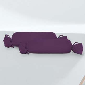biberna Feinjersey-Nackenrollenbezug Doppelpack dunkel violett, 2x 15x40 cm biberna Feinjersey-Nackenrollenbezug Doppelpack dunkel violett, 2x 15x40 cm