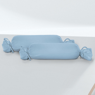 biberna Feinjersey-Nackenrollenbezug Doppelpack eisblau, 2x 15x40 cm biberna Feinjersey-Nackenrollenbezug Doppelpack eisblau, 2x 15x40 cm