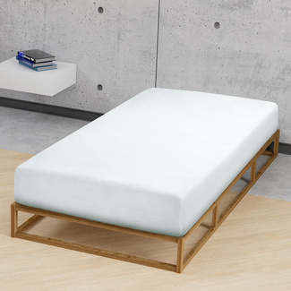 biberna Feinjersey-Spannbetttuch ciel, 1x 180x200 cm - 200x200 cm biberna Feinjersey-Spannbetttuch ciel, 1x 180x200 cm - 200x200 cm