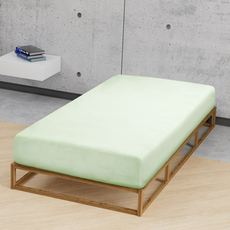 biberna Feinjersey-Spannbetttuch mint, 1x 90x190 cm - 100x200 cm biberna Feinjersey-Spannbetttuch mint, 1x 90x190 cm - 100x200 cm
