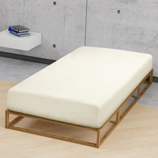 biberna Feinjersey-Spannbetttuch perlmutt, 1x 180x200 cm - 200x200 cm biberna Feinjersey-Spannbetttuch perlmutt, 1x 180x200 cm - 200x200 cm