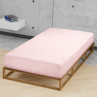 biberna Feinjersey-Spannbetttuch rose, 1x 90x190 cm - 100x200 cm biberna Feinjersey-Spannbetttuch rose, 1x 90x190 cm - 100x200 cm