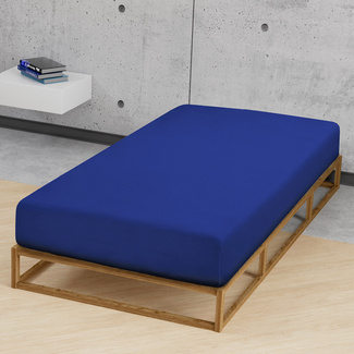 biberna Feinjersey-Spannbetttuch saphir, 1x 90x190 cm - 100x200 cm biberna Feinjersey-Spannbetttuch saphir, 1x 90x190 cm - 100x200 cm