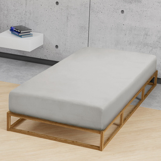 biberna Feinjersey-Spannbetttuch sturmgrau, 1x 140x200 cm - 160x200 cm biberna Feinjersey-Spannbetttuch sturmgrau, 1x 140x200 cm - 160x200 cm