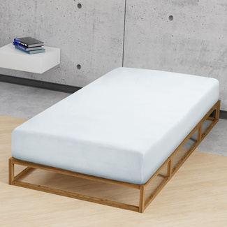 biberna Jersey-Elastic-Spannbetttuch ciel, 1x 120x200 cm - 130x220 cm biberna Jersey-Elastic-Spannbetttuch ciel, 1x 120x200 cm - 130x220 cm