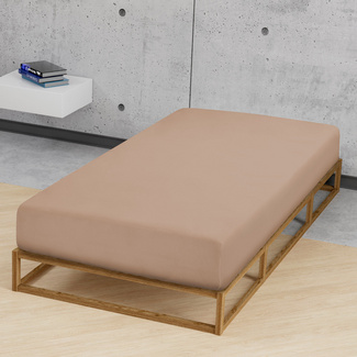 biberna Jersey-Elastic-Spannbetttuch macchiato, 1x 140x200 cm - 160x220 cm biberna Jersey-Elastic-Spannbetttuch macchiato, 1x 140x200 cm - 160x220 cm