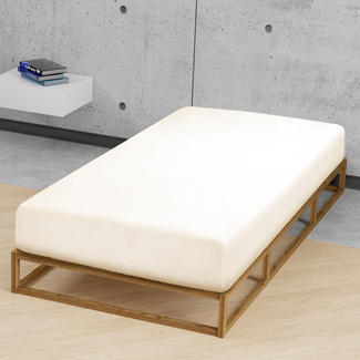 biberna Jersey-Elastic-Spannbetttuch natur, 1x 120x200 cm - 130x220 cm biberna Jersey-Elastic-Spannbetttuch natur, 1x 120x200 cm - 130x220 cm