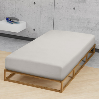biberna Jersey-Elastic-Spannbetttuch sturmgrau, 1x 120x200 cm - 130x220 cm biberna Jersey-Elastic-Spannbetttuch sturmgrau, 1x 120x200 cm - 130x220 cm
