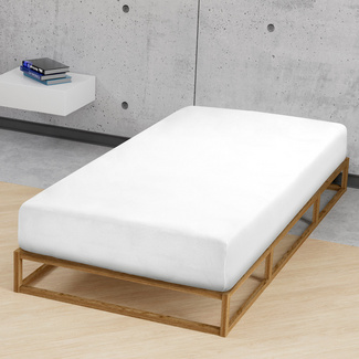 biberna Jersey-Elastic-Spannbetttuch weiss, 1x 120x200 cm - 130x220 cm biberna Jersey-Elastic-Spannbetttuch weiss, 1x 120x200 cm - 130x220 cm