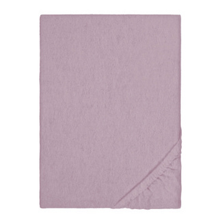 biberna Spannbetttuch Melange brombeer, 140x200 cm - 160x200 cm biberna Spannbetttuch Melange brombeer, 140x200 cm - 160x200 cm