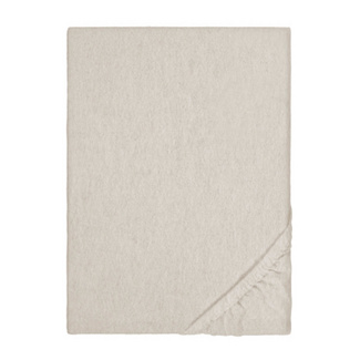 biberna Spannbetttuch Melange kitt, 140x200 cm - 160x200 cm biberna Spannbetttuch Melange kitt, 140x200 cm - 160x200 cm