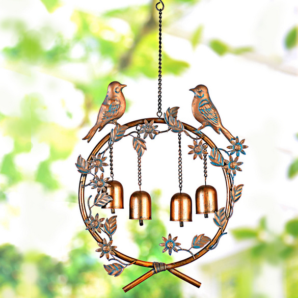 Windspiel mit Glocken "Vögelchen", hängend