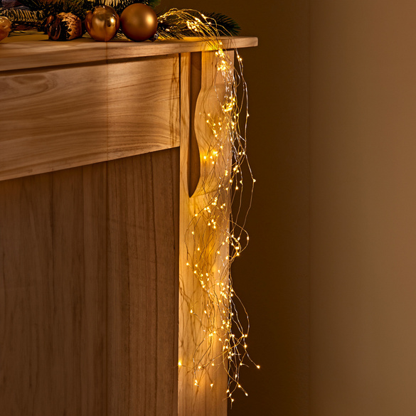 LED-Lichtregen warm-weiß