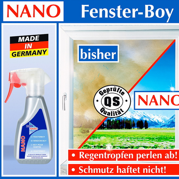 NANO-Glasreiniger 250 ml