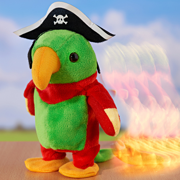 Sprechender Papagei "Pirat Jack"