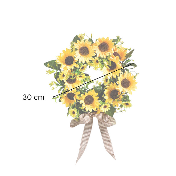 Dekokranz Sonnenblumen