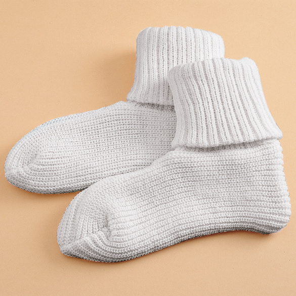 Thermo-Socken weiß