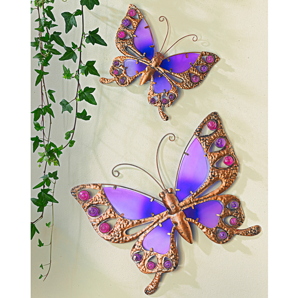 Deko-Schmetterling purpur Casa Bonita