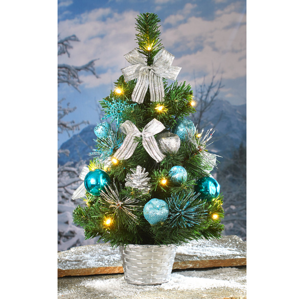 LED-Weihnachtsbaum blau