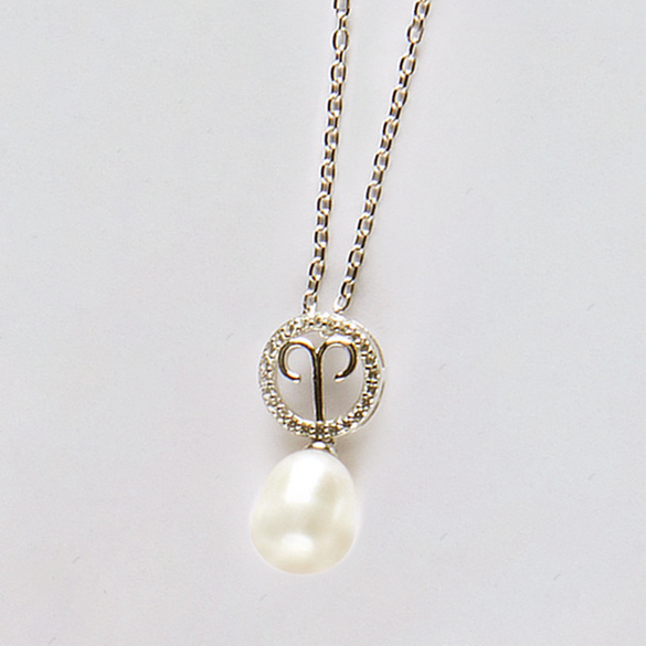Perlenkette "Widder" Amélie di Santi