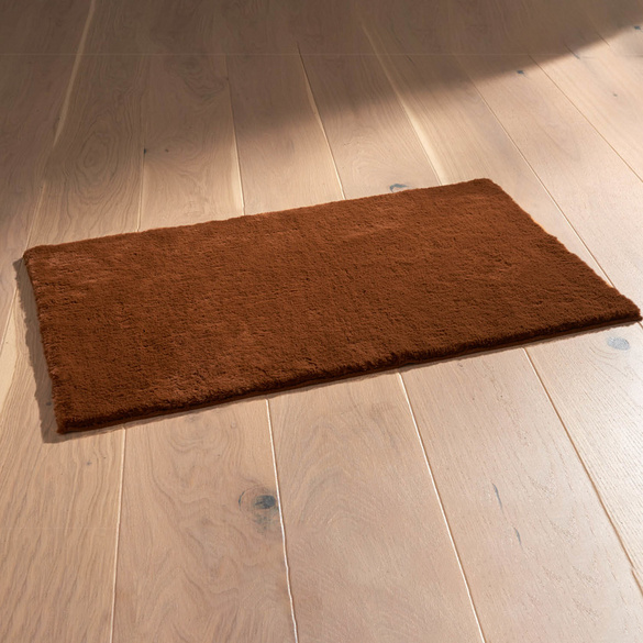 Teppich "Fell" braun, 50x80 cm