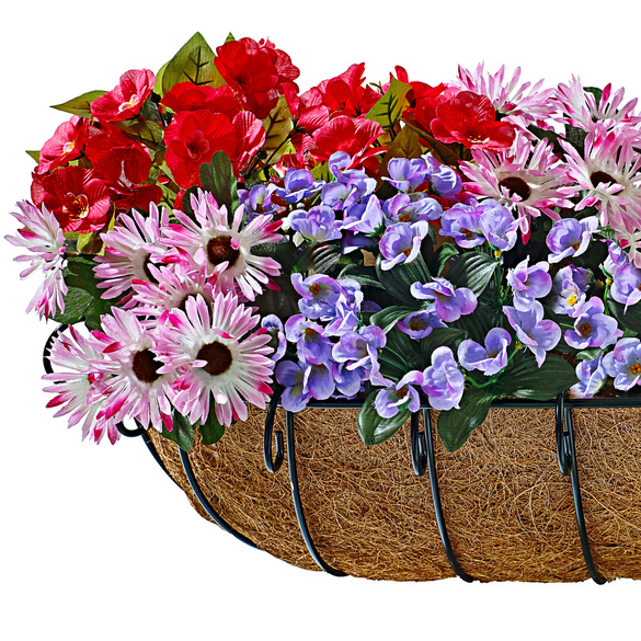 Künstliche Balkonpflanzen "Sommerblumen" Casa Bonita, 3er-Set
