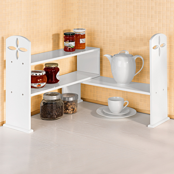 Holzregal weiß 44595000 | 3PAGEN