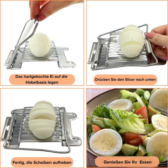 Eierschneider aus Edelstahl