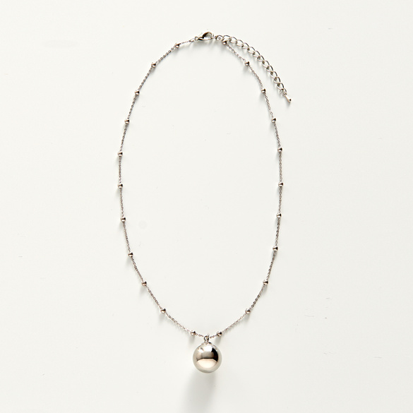 Halskette "Silberkugel" Amélie di Santi