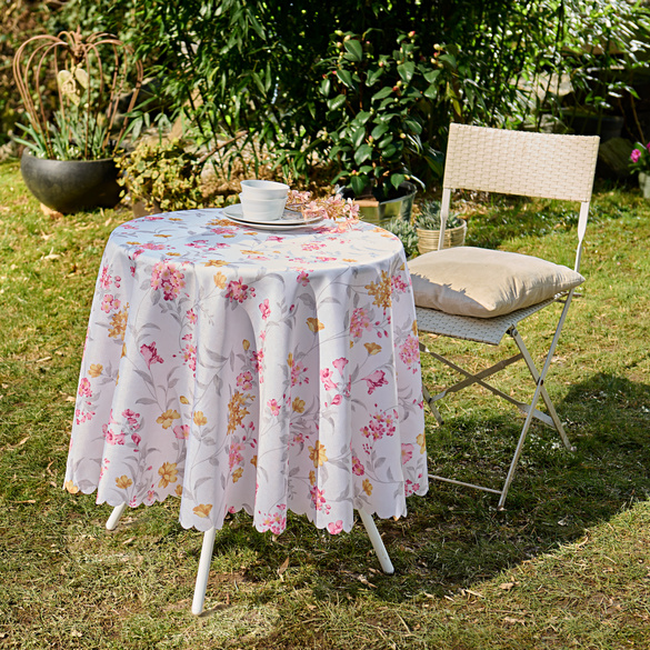 Tischdecke "Blütentraum",  Ø 160 cm  Casa Bonita