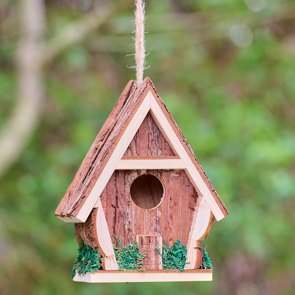 Holz-Vogelhaus