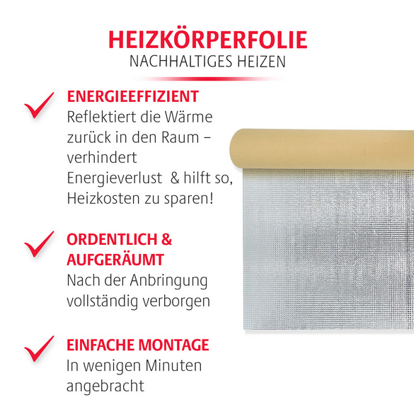 Heizkörperfolie
