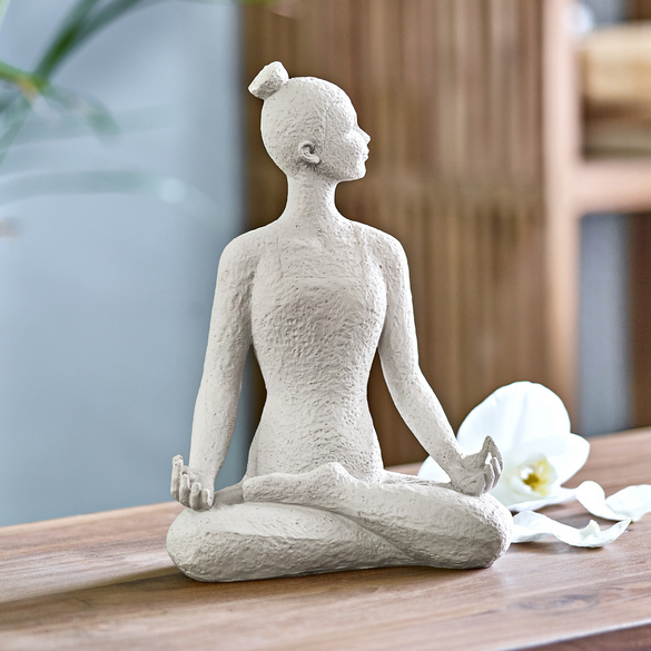 Deko-Figur Yoga Lady