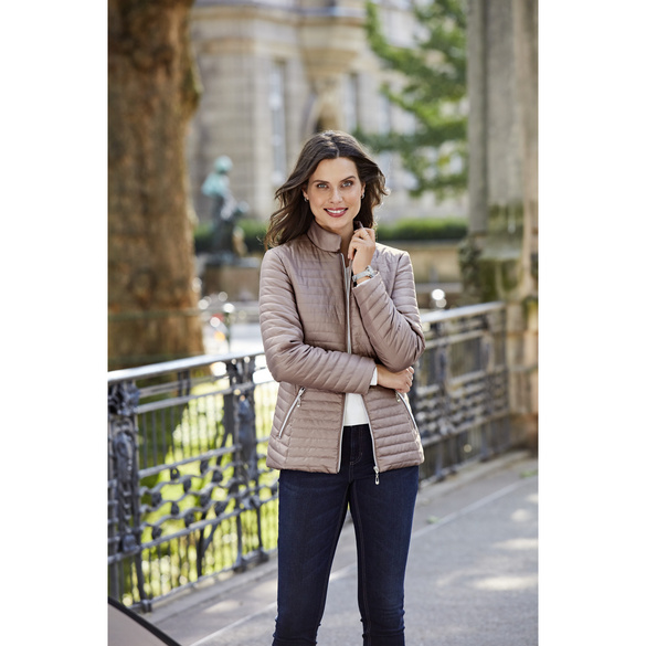 Stepp-Jacke "Montreux" taupe