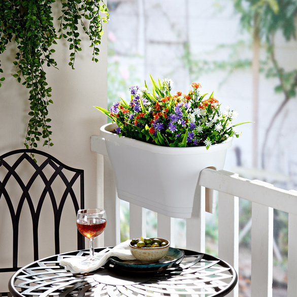 Künstlicher Sommerstrauß violett