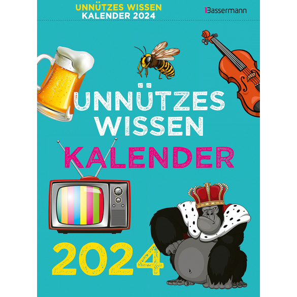 Abreiß-Kalender "Unnützes Wissen" 2024