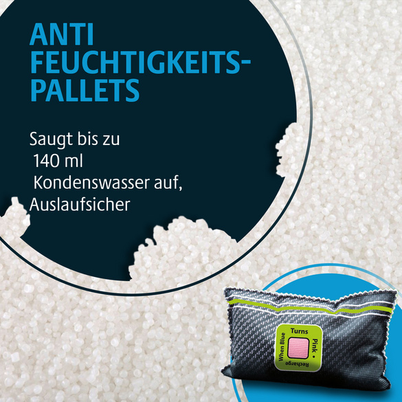 Wiederverwendbarer Auto-Entfeuchter mit Sättigungsanzeige, Victor Tools