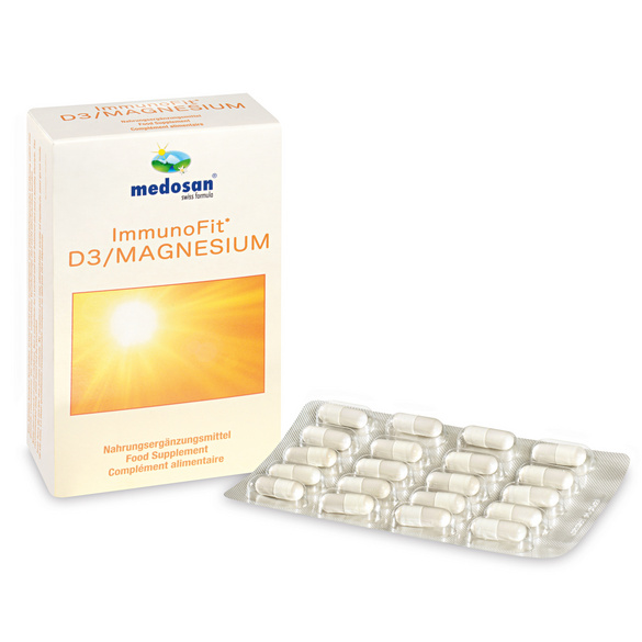 ImmunoFit D3/Magnesium Kapseln, 60 Stück