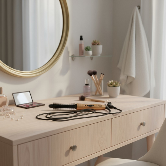 Haar-Styler Elektrische Lockenbürste Java