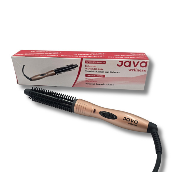 Haar-Styler Lockenbürste elektrisch Java