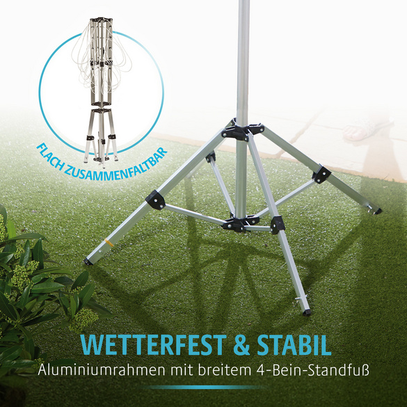 Wäschespinne "Raumwunder" Clarsen