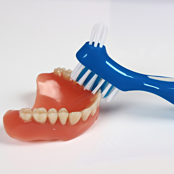 Zahnprothesen-Reinigungsset, 3-tlg.