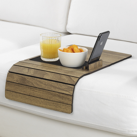 Maximex Multifunktions-Sofa-Tablett, mit Smartphone- und Tablethalterung