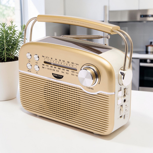 Design Solar Radio mit Bluetooth Bergström